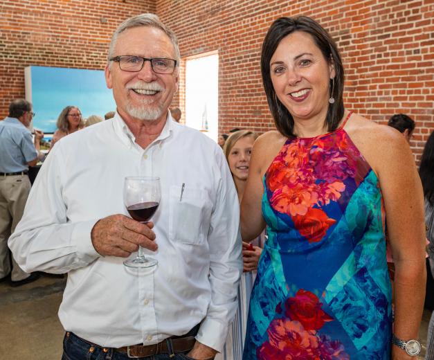 Jim Swanson, Realtor, Better Homes and Garden Real Estate Reliance Partners; and Pamela Maxwell, community development manager, U.S. Bank