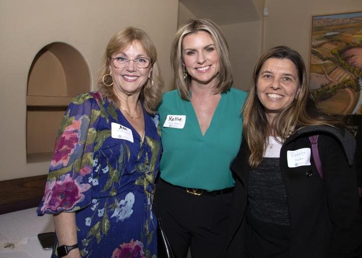 Ann Bouchard, president, Bouchard Communications Group; Kellie DeMarco, president, Kellie DeMarco Communications; and Reneta Jenik, founder and CEO, Foodom Marketplace