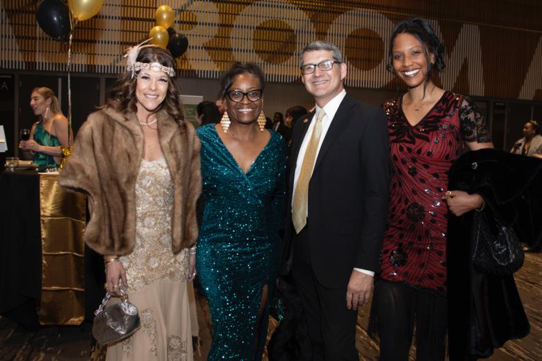 From SMUD: Shiloh Costello, manager of DEIB and sustainable communities; Markisha Webster, director of DEIB learning and sustainable communities; Franklin Burris, economic development and partnerships; and Brittany Woodard, events supervisor, trade show and community engagement