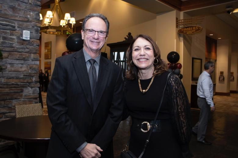 Gary McDonald, executive director, Stand Up Placer, and Carol Garcia, vice president, River Valley Community Bank, and former mayor, City of Roseville