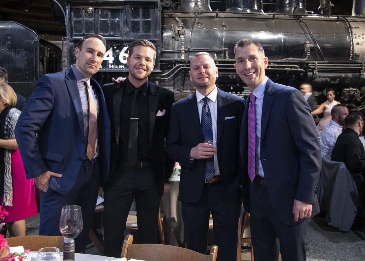 Tommy Abeyta, consulting manager,
Crowe; Ryan Greenleaf, owner, Ryan Greenleaf
Photography; Aaron Avery, legislative representative,
California Special Districts Association; Todd Koolakian,
director of philanthropy, Sacramento Children’s Home