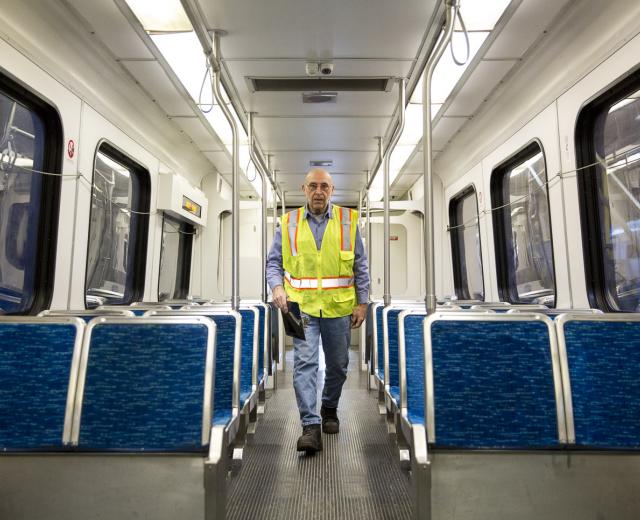 John Haswell has been a light rail vehicle technician at Sacramento Regional Transit for the past seven years. 