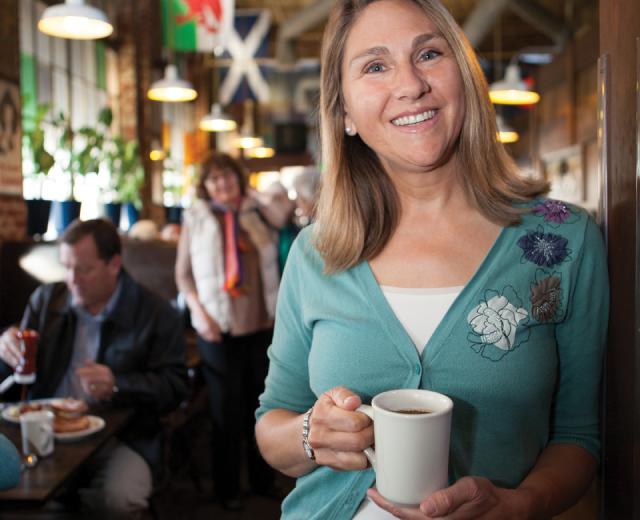 Allyson Dalton, owner, Fox & Goose Pub & Restaurant