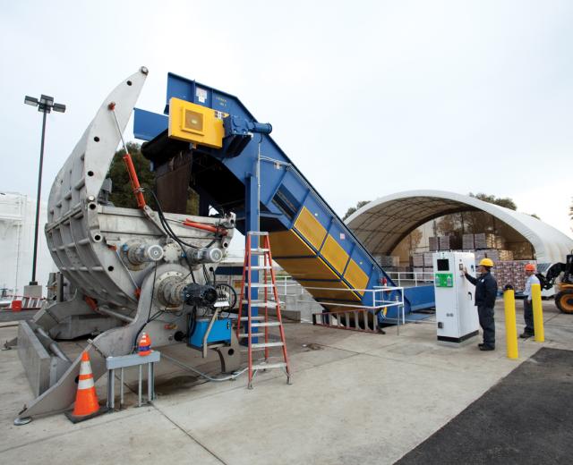 Clean World Partners is expanding this anaerobic digestion plant in South Sacramento. The upgraded facility will be able to turn 40,000 tons of food waste into fuel, electricity and fertilizer every year.