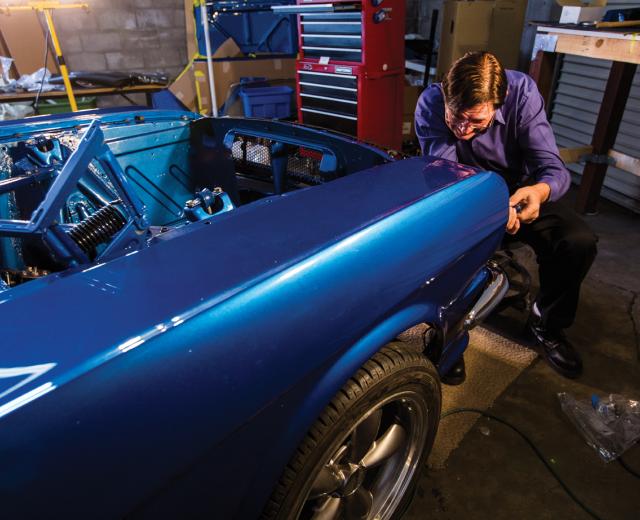 Gary Morton, owner, Classics Gone Green