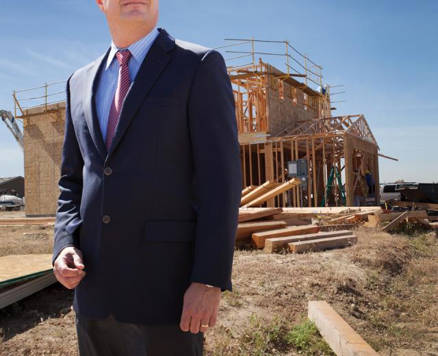 Michael Strech at the KB Home Garden Grove Development in FiddymentFarm, Roseveille