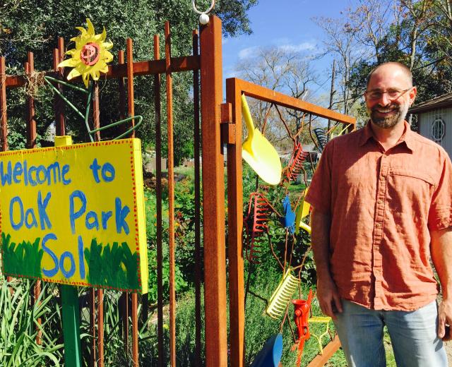 Randy Stannard is the executive director of Oak Park Sol in Sacramento. (Photo courtesy Amber Stott)
