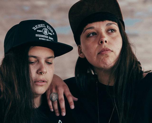  Electronic soul duo Sister Crayon lives and works in both Sacramento and Los Angeles. (Photography courtesy of Raoul Ortega)
