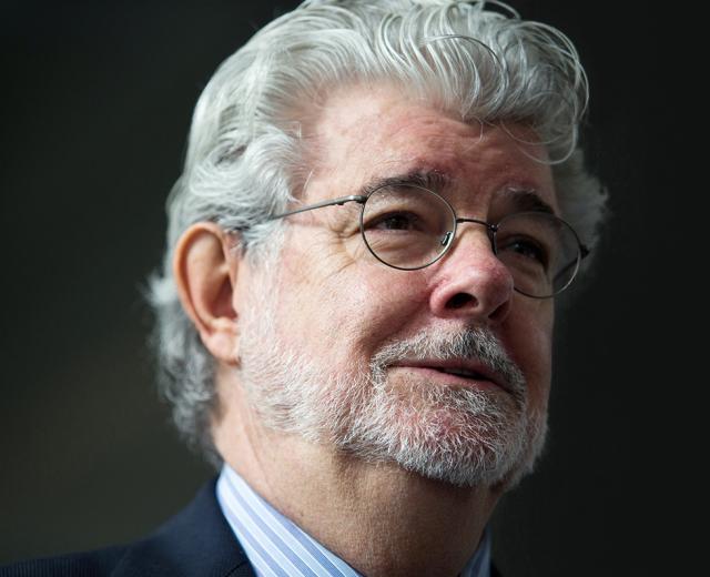 George Lucas is searching for a home for the Lucas Museum of Narrative Art. (Bloomberg / Nicky Loh)