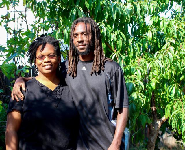Judith and Chanowk Yisrael run Yisrael Family Urban Farm in south Sacramento. (Photo courtesy Cole Allen)
