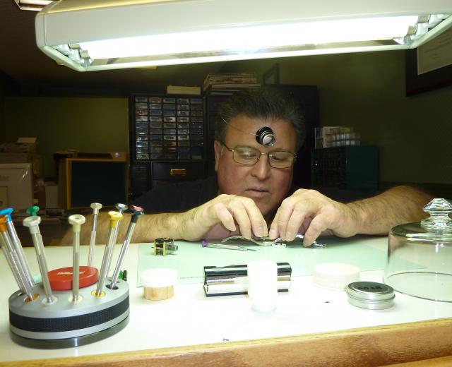 Michael J. Doyle has been a professional watchmaker for nearly 40 years.
