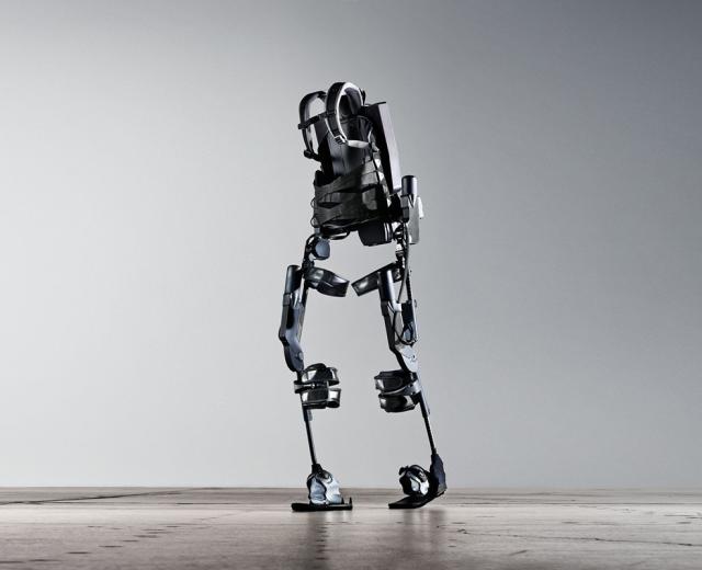 Mechanical equipment like this Ekso Bionic suit, which currently requires users to possess some degree of mobility, could potentially be paired with brain-controlled technology to serve paralyzed users.

(photo courtesy of Eskobionics)