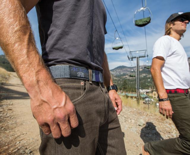 Arcade Belts, a 3-year-old startup based in Squaw Valley, is supplying all-weather belts to retailers in six countries.