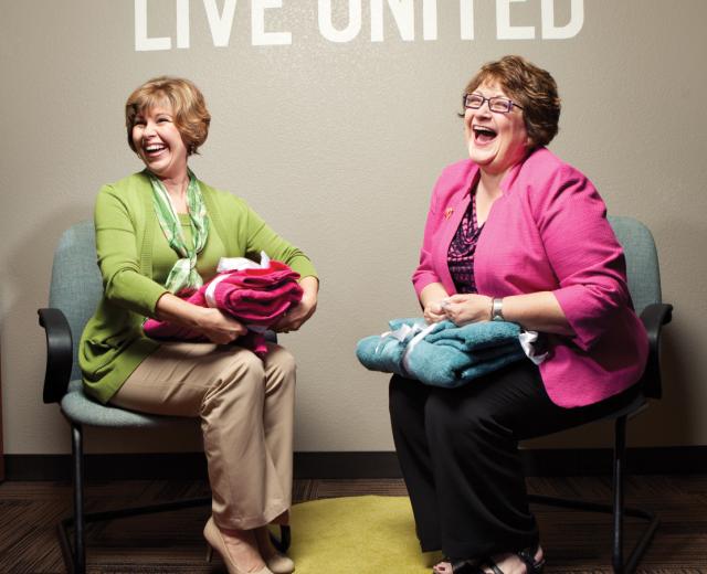 Lorrie Wilson and Ruth Miller are the new co-chairs heading the United Way’s Women in Philanthropy program.
