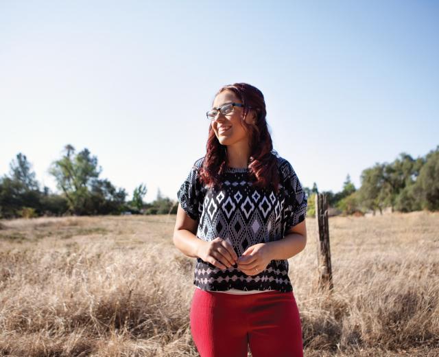 Marina Hall recently emancipated from California’s foster care system. Through a nonprofit financial literacy program, she is on a path to fiscal health.