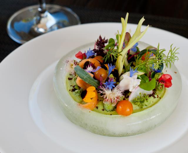 Chef Scott Ostrander creates the menu for The Restaurant at Park Winters.