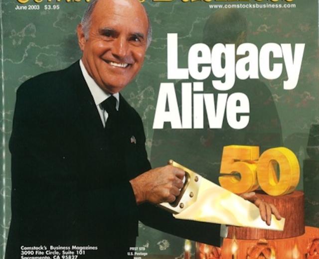 10. (June 2003) You know you're in for a treat when you need a saw to cut through your cake. 
EIC’s note: There is just something so painful about this cover. A framed, oversized copy used to hang in the hallway of our old office on Fite Circle. I took it down and hid it.