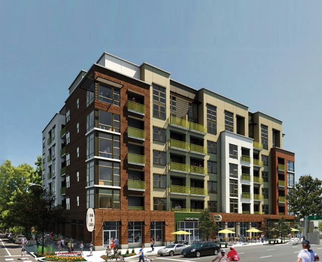 Powerhouse 16, opening soon in midtown, includes 50 market-rate apartment units.

(photo: Chase Hearn)