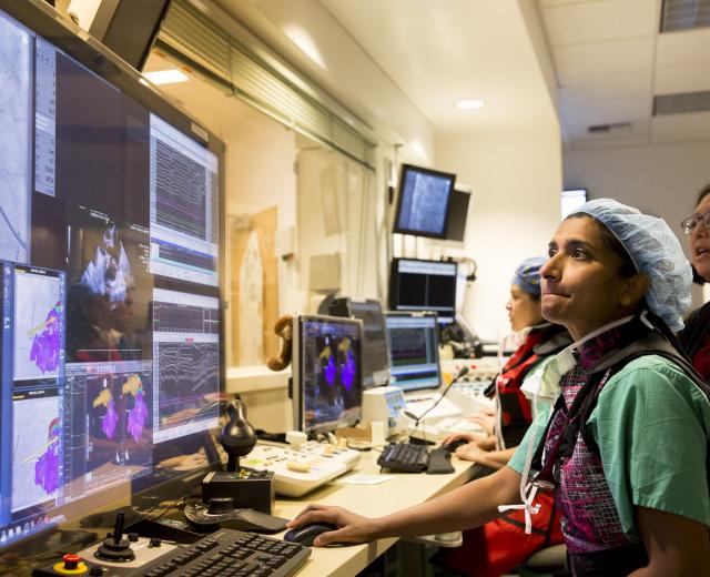 Dr. Uma Srivatsa, associate professor of cardiovascular medicine for UCDMC