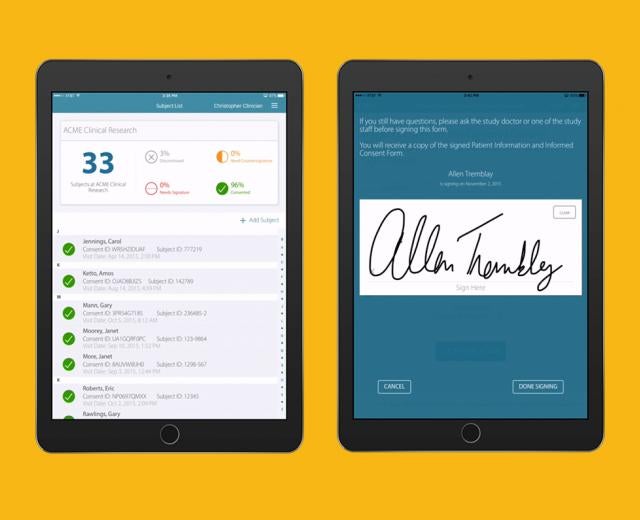 Mytrus' secure system allows doctors to gather patient data remotely.