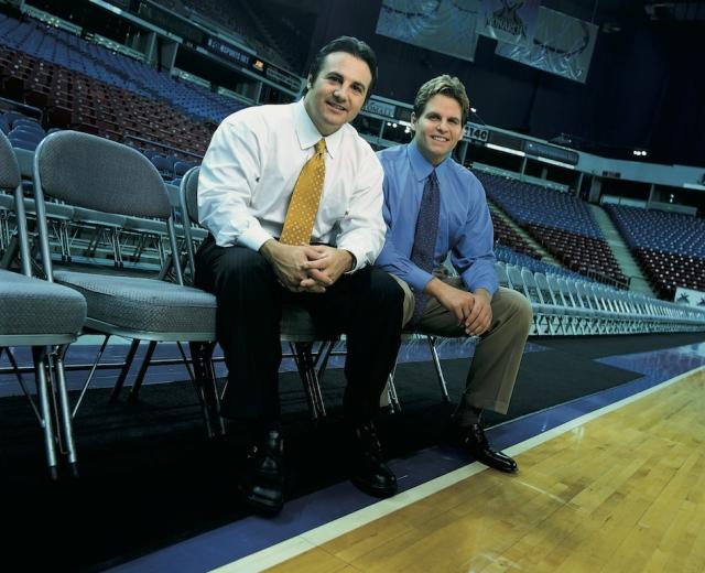 Gavin and Joe Maloof, previous owners of the Sacramento Kings