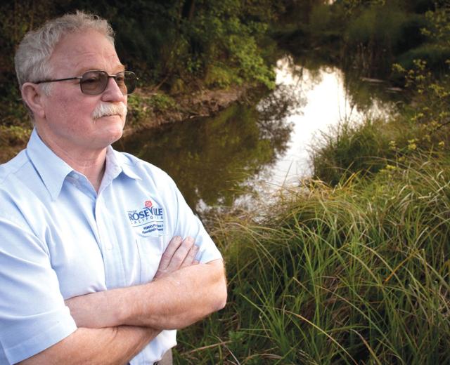 Roseville flood plain manager Garth Gaylord.