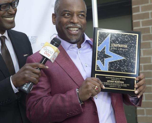 Ken Rudulph, co-host, Good Day Sacramento, CBS 13/31; and LeVar Burton, actor and activist. Burton is an American actor, presenter, director and author best known for his roles in “Roots” and “Star Trek: The Next Generation,” and as the host of the children’s series “Reading Rainbow.” 