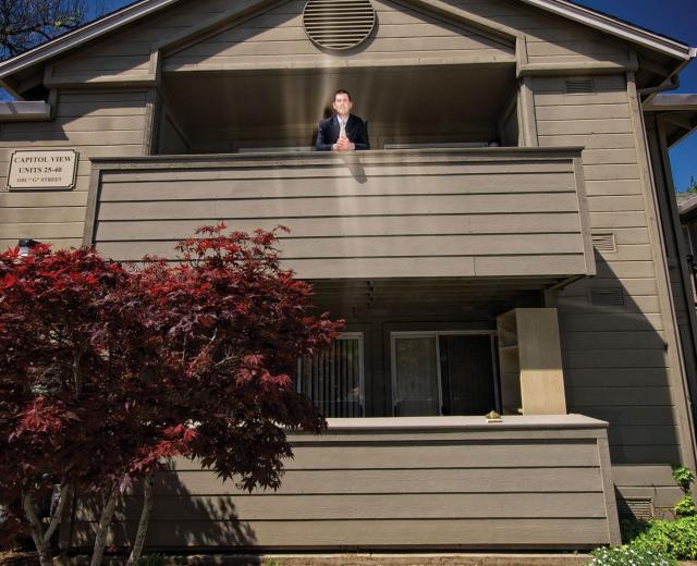 Marc Ross, a senior associate with CB Richard Ellis in Sacramento, specializes in investment and multifamily property. 