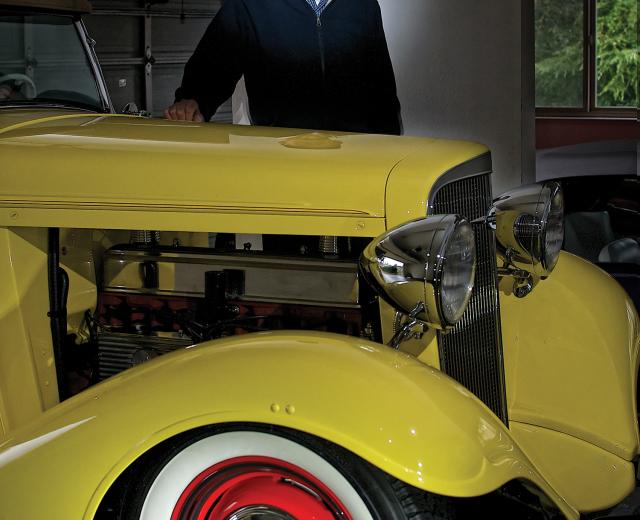 Dick Bertolucci retired in 1975 from his body shop.