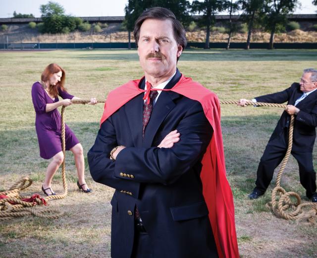 Rich Brooks, a partner in Tatum LLC, works for a Tatum division called Kinetic Advisors LLC, a boutique firm for middle-market debtors in distress. Brooks often sits between the borrower and the bank to help the two sides work out a deal. 