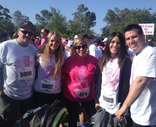 The Race for a Cure was a family affair, bringing out thousands of supporters.