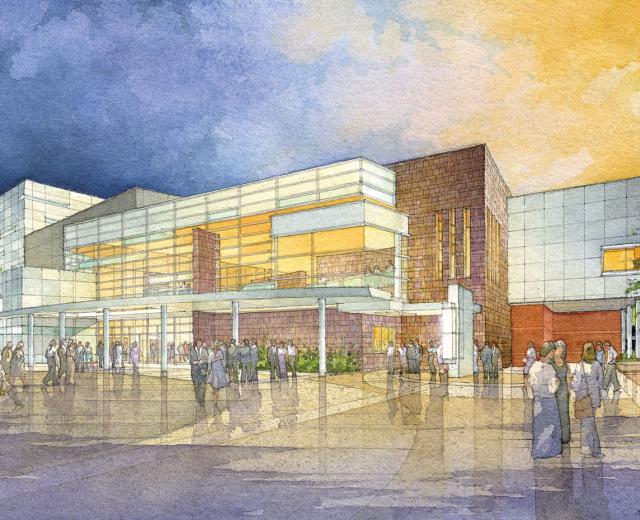 The Folsom Lake College Visual and Performing Arts Center by LPAS.

(Photo courtesy of LPAS)