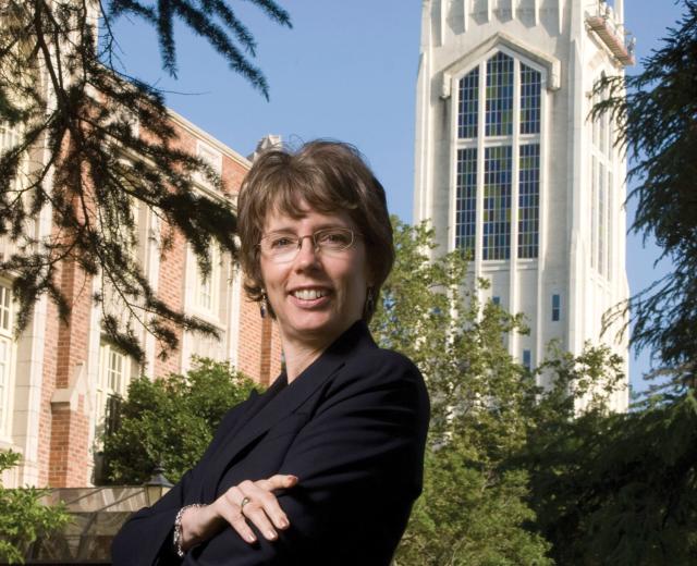 Pamela Eibeck comes to UOP from Texas Tech University.