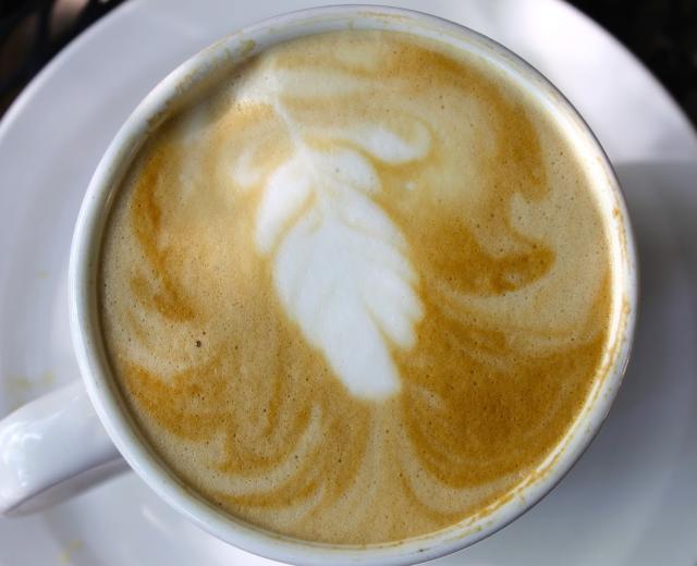 I swear the almond milk lattes from Old Soul at The Weatherstone are the best in town. 