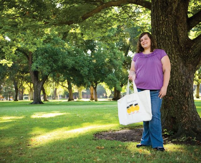 Whitney Rhodes, Smart Chicks program coordinator and former foster youth.