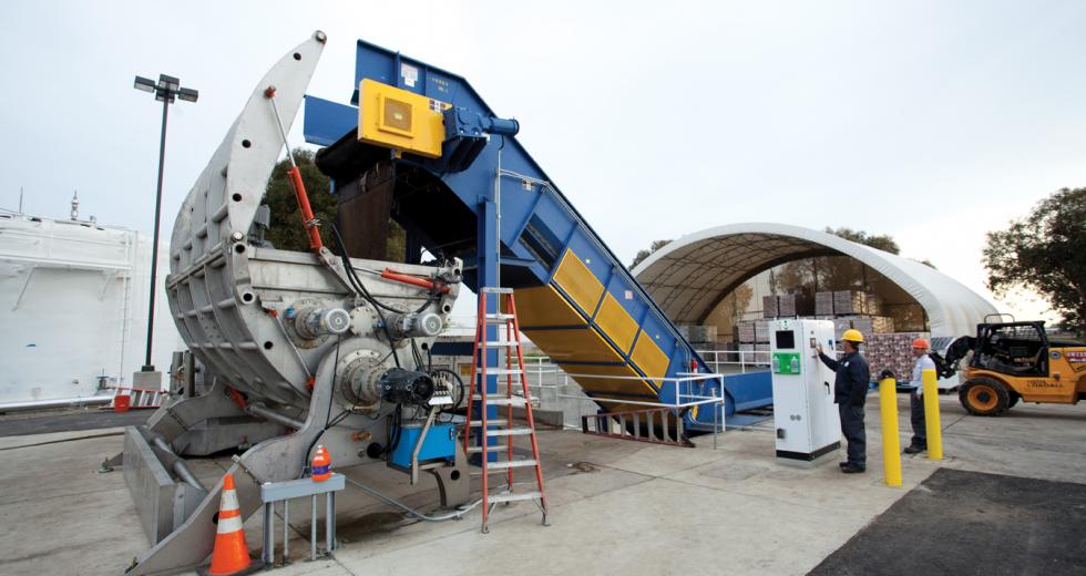 Clean World Partners is expanding this anaerobic digestion plant in South Sacramento. The upgraded facility will be able to turn 40,000 tons of food waste into fuel, electricity and fertilizer every year.