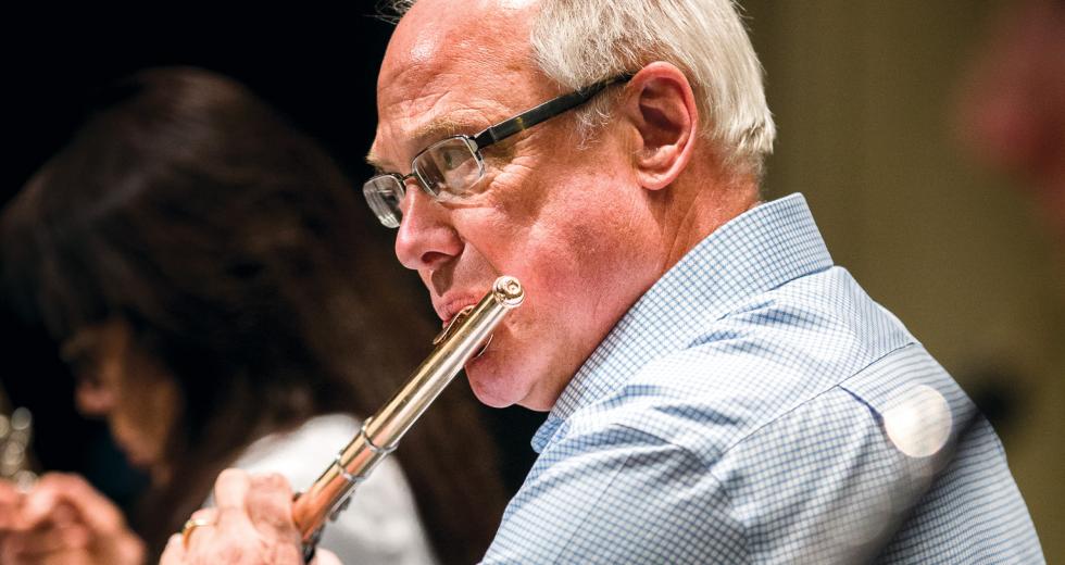 Mathew Krejci is the principal flutist for the Sacramento Philharmonic & Opera