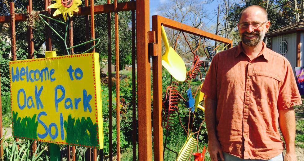 Randy Stannard is the executive director of Oak Park Sol in Sacramento. (Photo courtesy Amber Stott)
