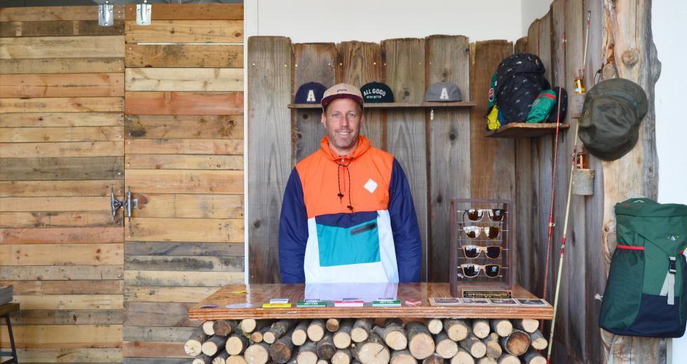 Jason Maggio runs Sacramento-based clothing line All Good. (Photography by Jennifer Snyder)