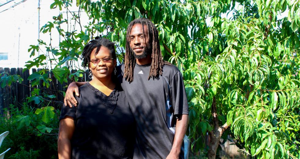 Judith and Chanowk Yisrael run Yisrael Family Urban Farm in south Sacramento. (Photo courtesy Cole Allen)
