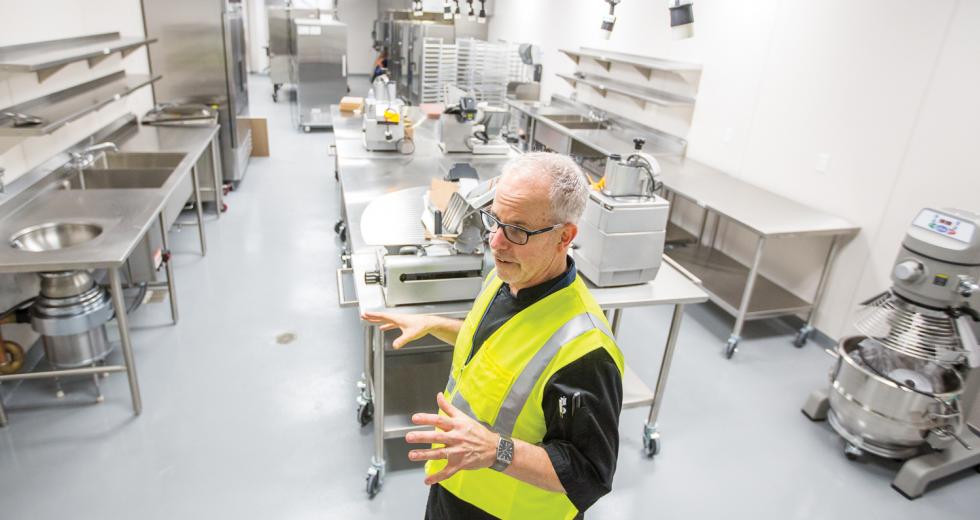 Michael Tuohy was hired by Legends Hospitality to oversee the food programat the Golden 1 Center.