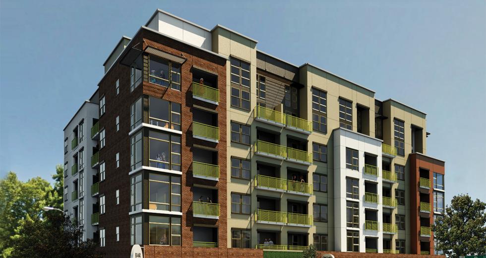 Powerhouse 16, opening soon in midtown, includes 50 market-rate apartment units.

(photo: Chase Hearn)
