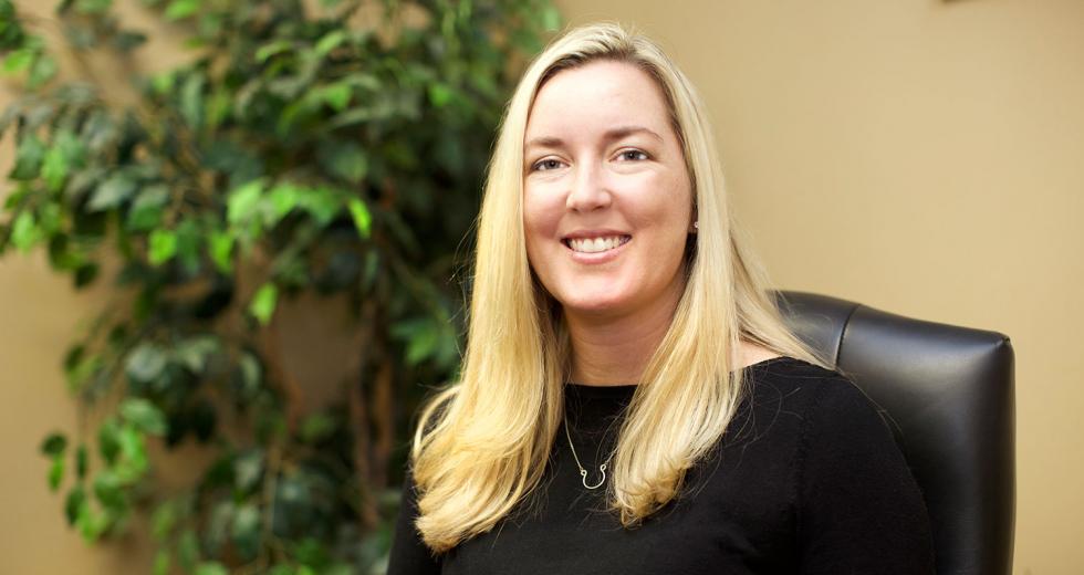 Alexandria Goff opened her own practice right out of law school. She specializes in estate planning, probate and equine law. 