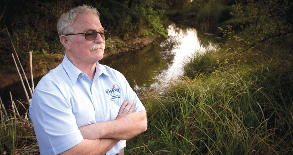 Roseville flood plain manager Garth Gaylord.