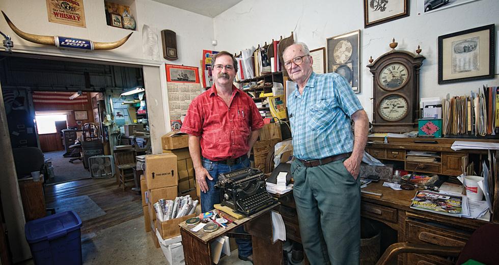 Newton Wallace purchased Winters Express in 1947 and has since handed the reigns to his son, Charles. 