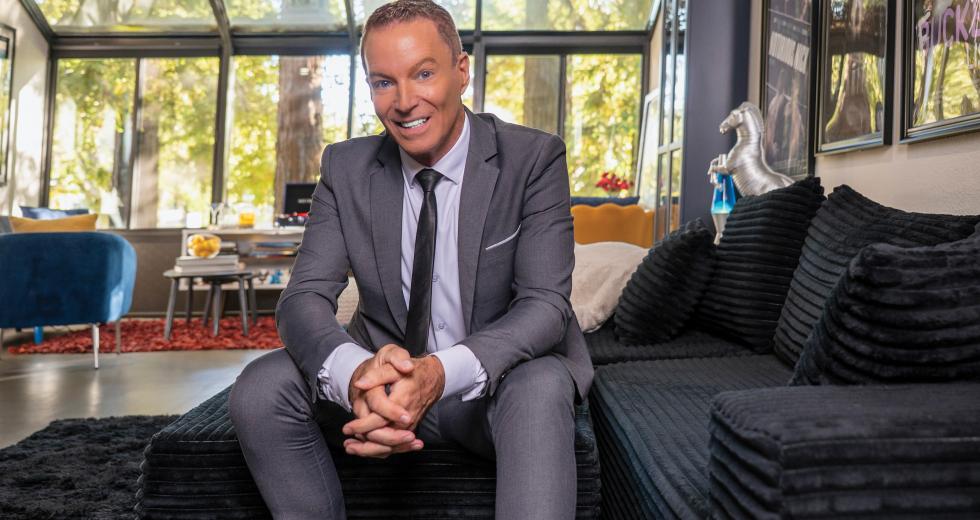 Mark S. Allen has projected his fun-loving personality for 20 years on the Sacramento CBS affiliate “Good Day, Sacramento.” (Photo by Francesco Chavira)