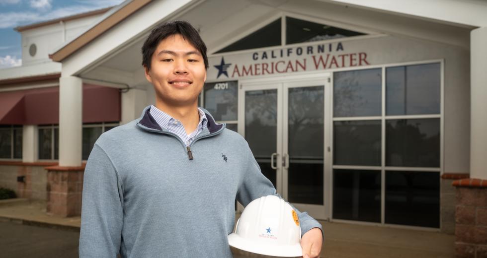 Pictured: Anli Liu, Engineer, California American Water