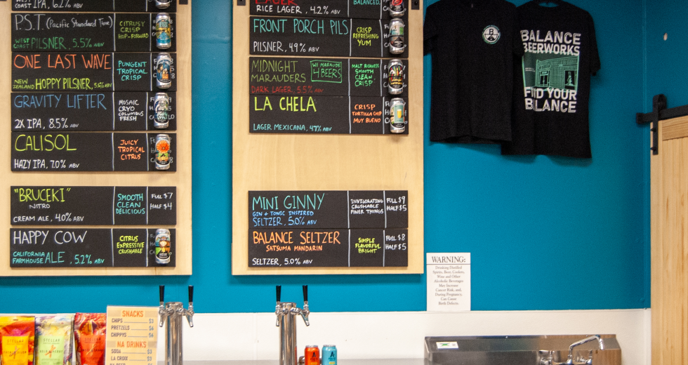 Balance Beerworks opened this June at the location of a former well-known Sacramento craft brewer, Device Brewing.