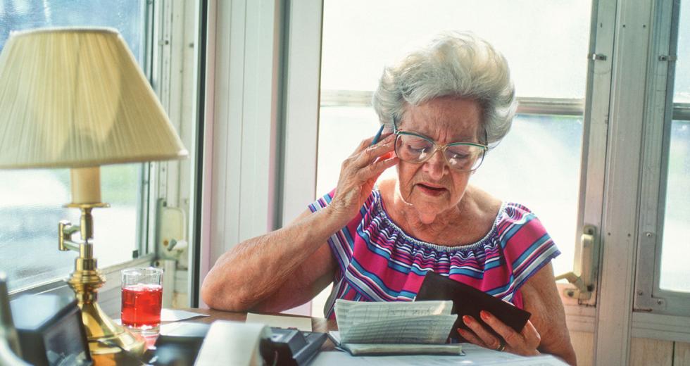 Nearly one in five Americans over the age of 65 have been financially victimized. Such financial abuse costs older Americans more than $2.6 million annually. 

(istockphoto)