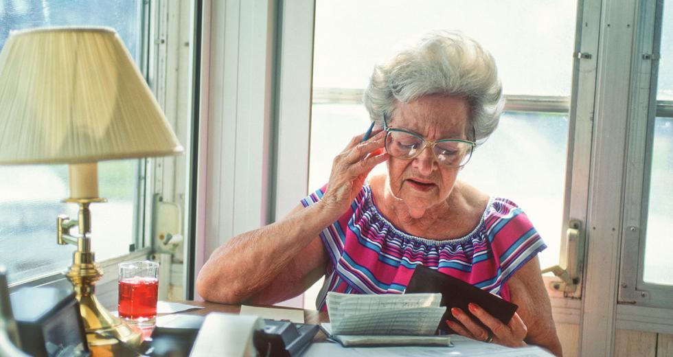 Nearly one in five Americans over the age of 65 have been financially victimized. Such financial abuse costs older Americans more than $2.6 million annually. 

(istockphoto)
